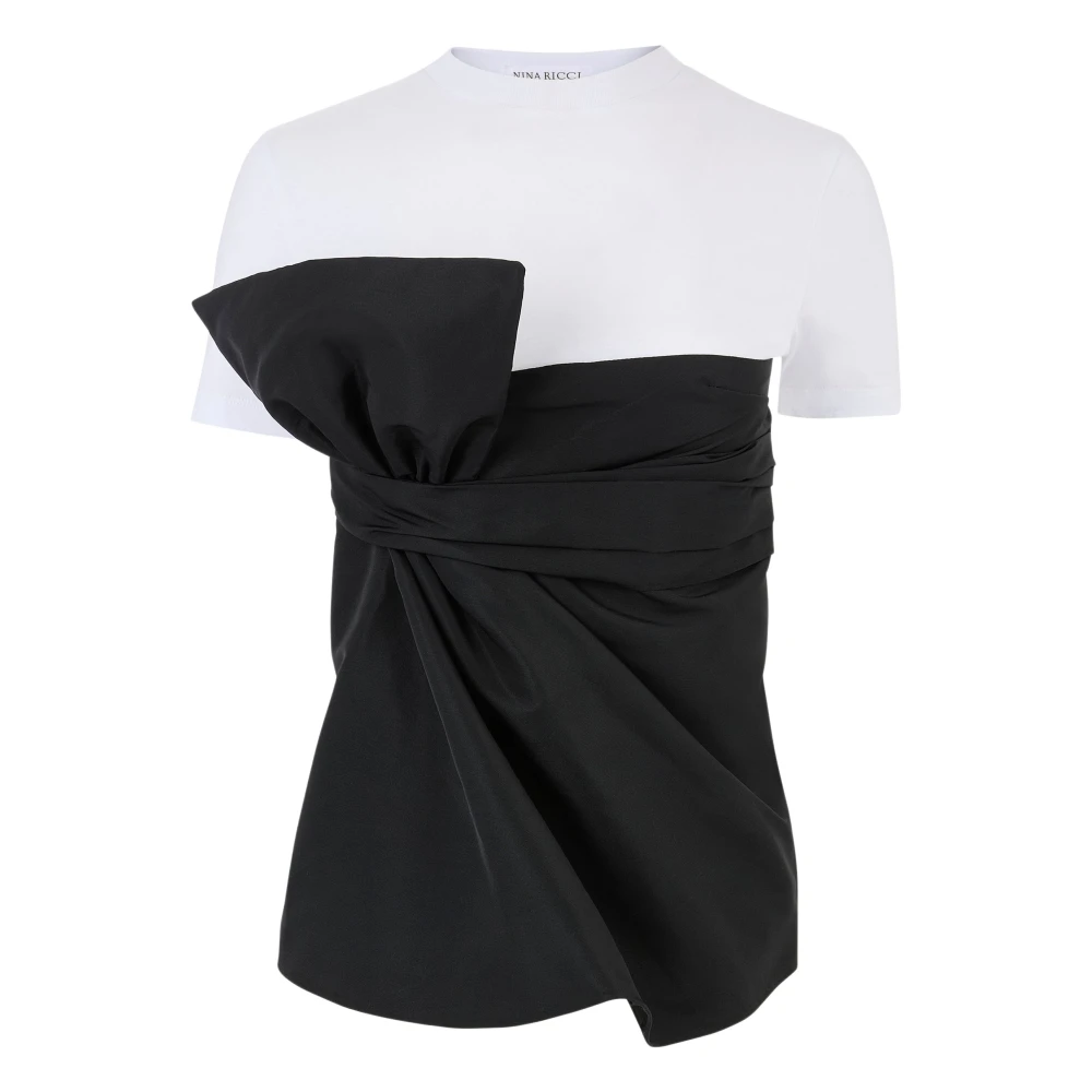 Nina Ricci Wrap-Around BOW Black Dames
