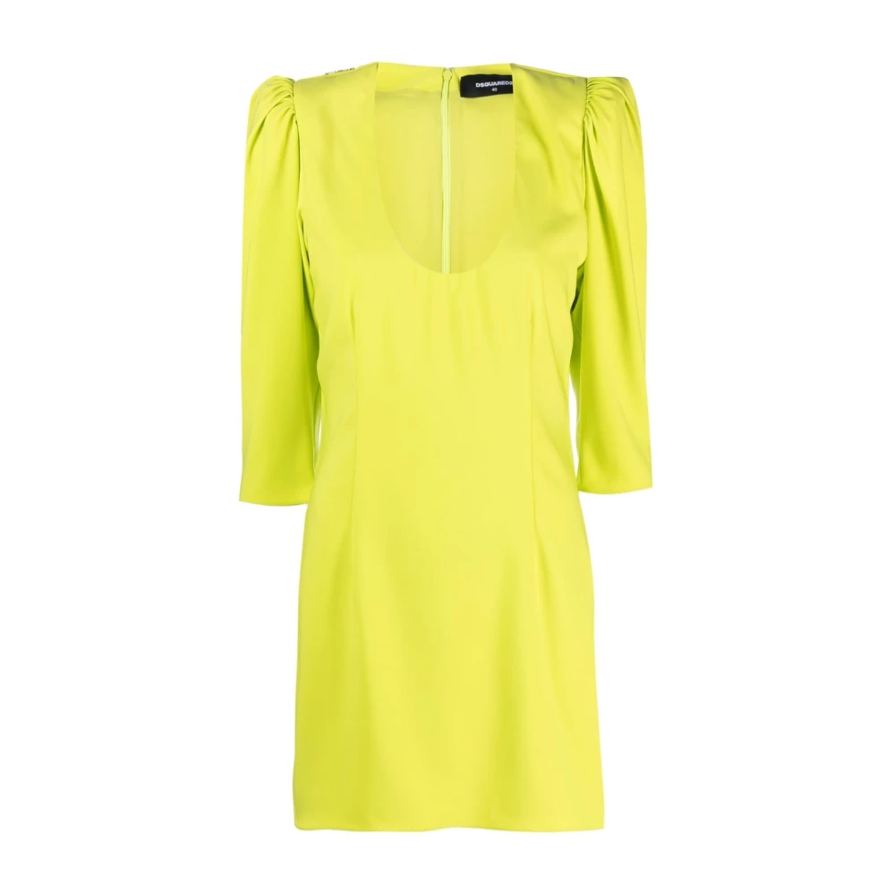 Dsquared2 Summer Dresses Yellow Dames