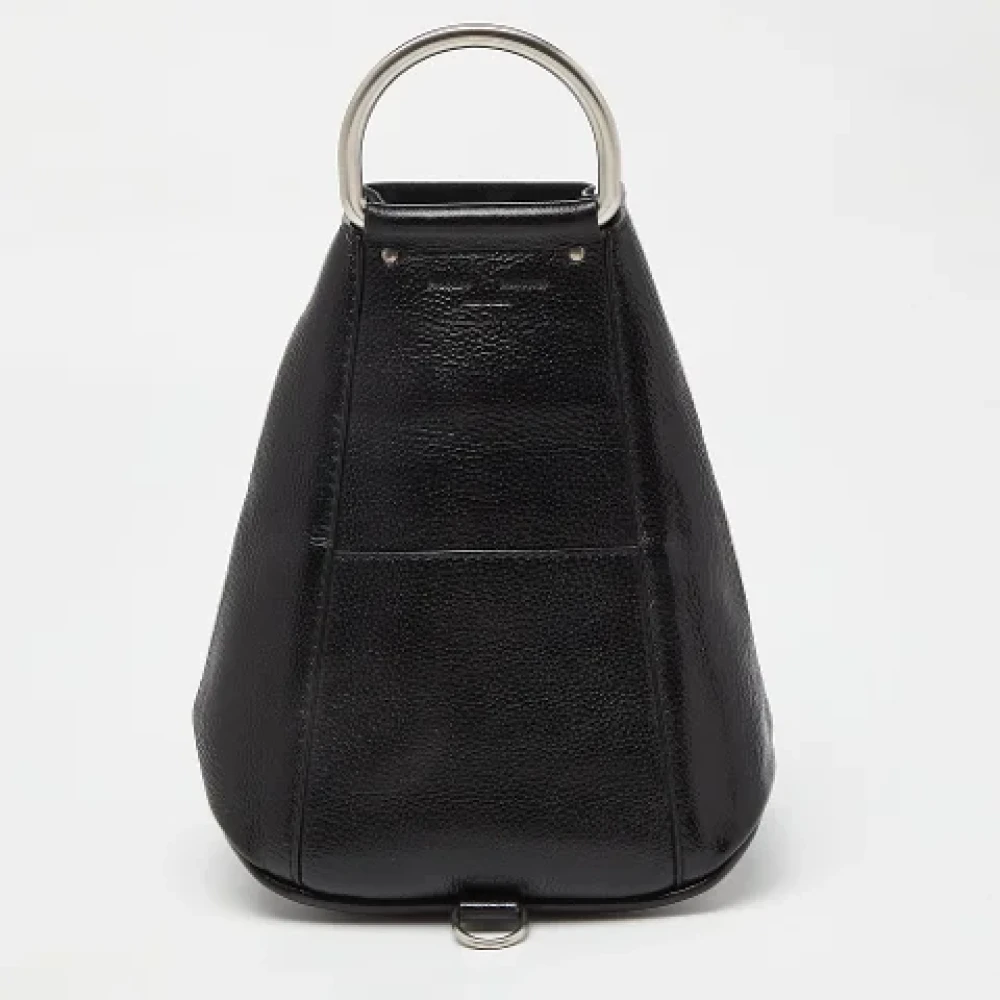 Proenza Schouler Pre-owned Leather handbags Black Dames