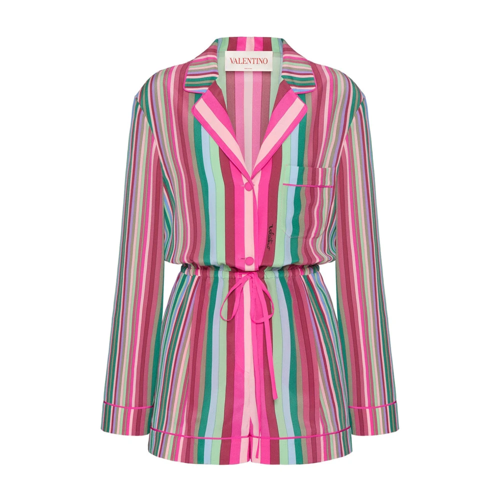 Valentino Garavani Elegante Jumpsuit met Uniek Design Multicolor Dames