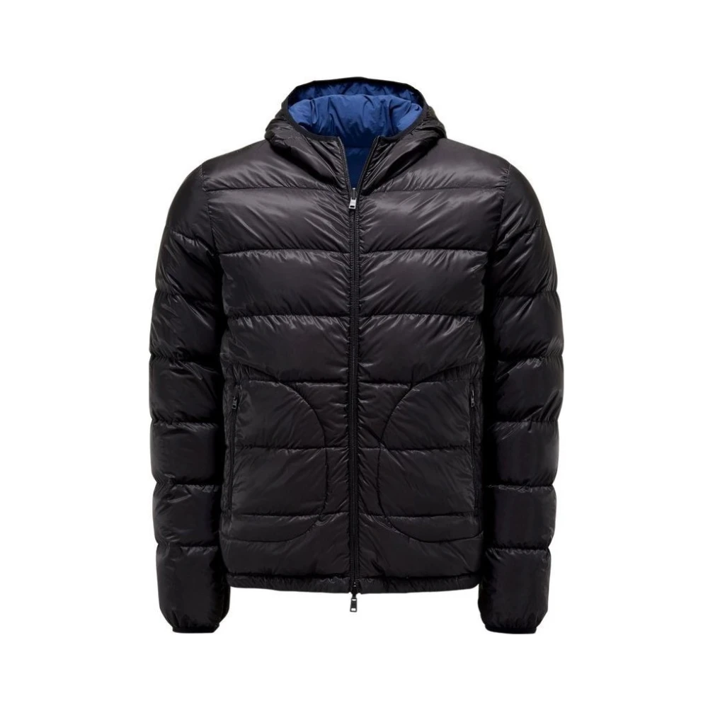 Herno Reversibele Ripstop Jagersjas Blue Heren