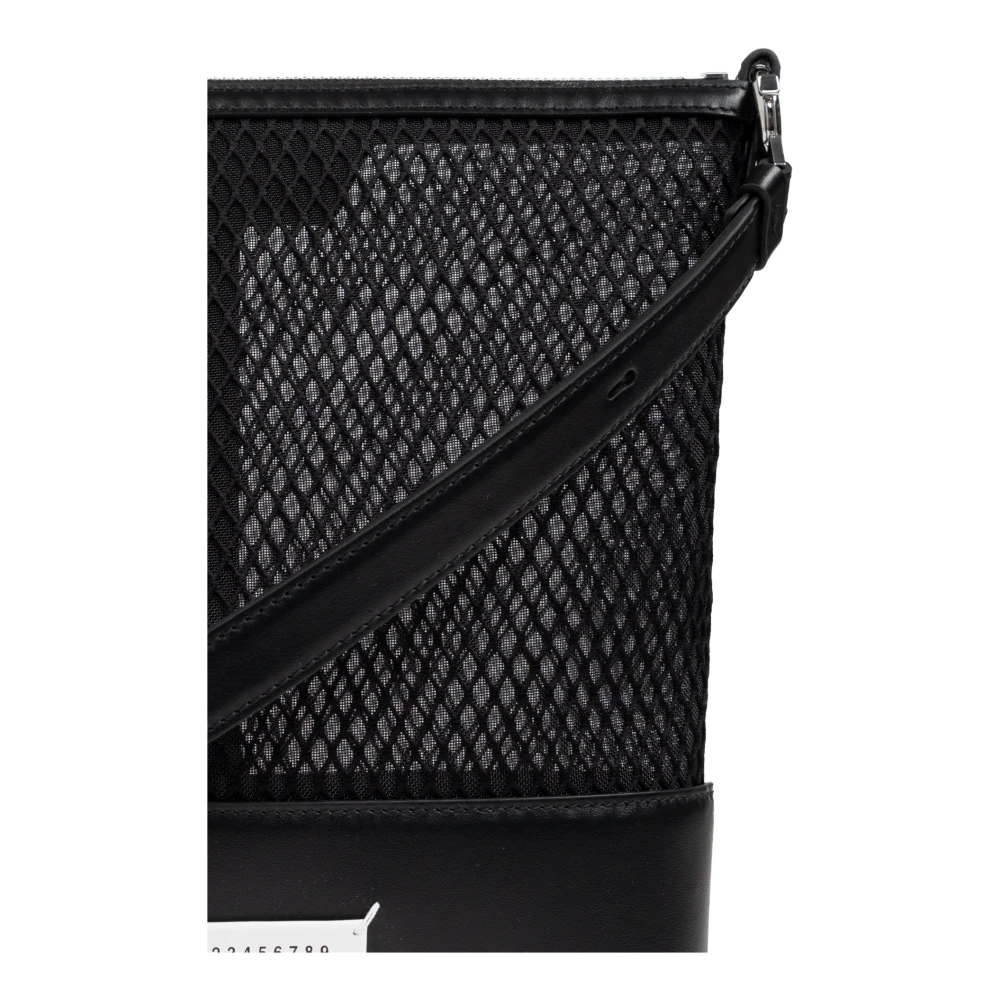 Maison Margiela Tas met logo Black Unisex