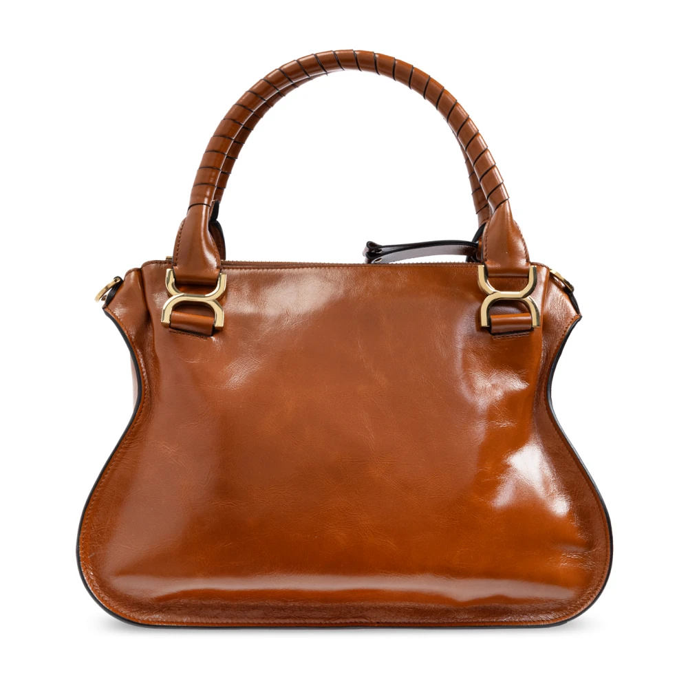 Chloé Marcie Medium Schoudertas Brown Dames