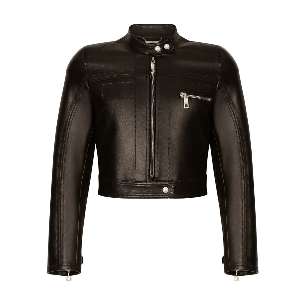 Dolce & Gabbana Stijlvolle Jas G9Aqylhulsjn0000 Black Heren