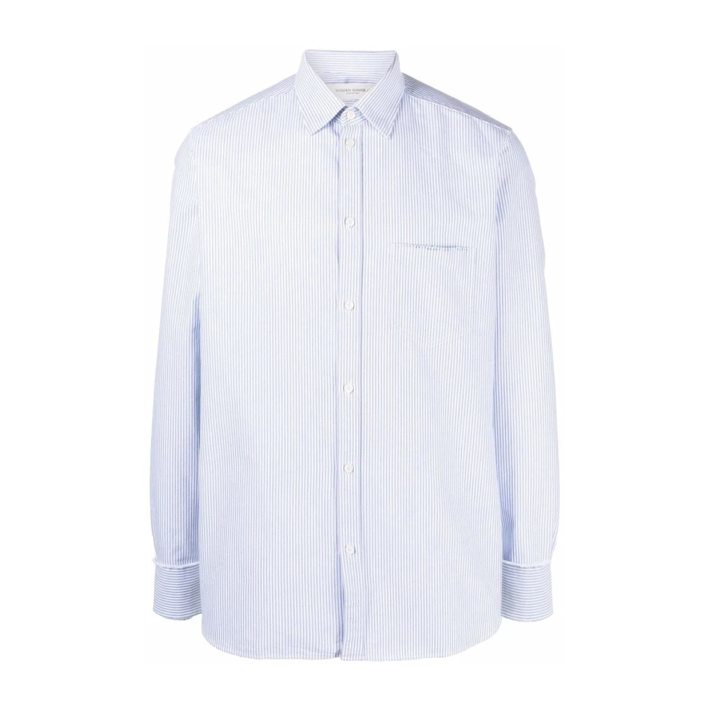 Golden Goose Wit Casual Overhemd White Heren