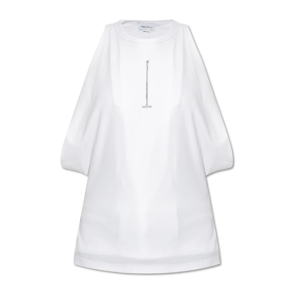Alexander mcqueen Ronde hals top White Dames