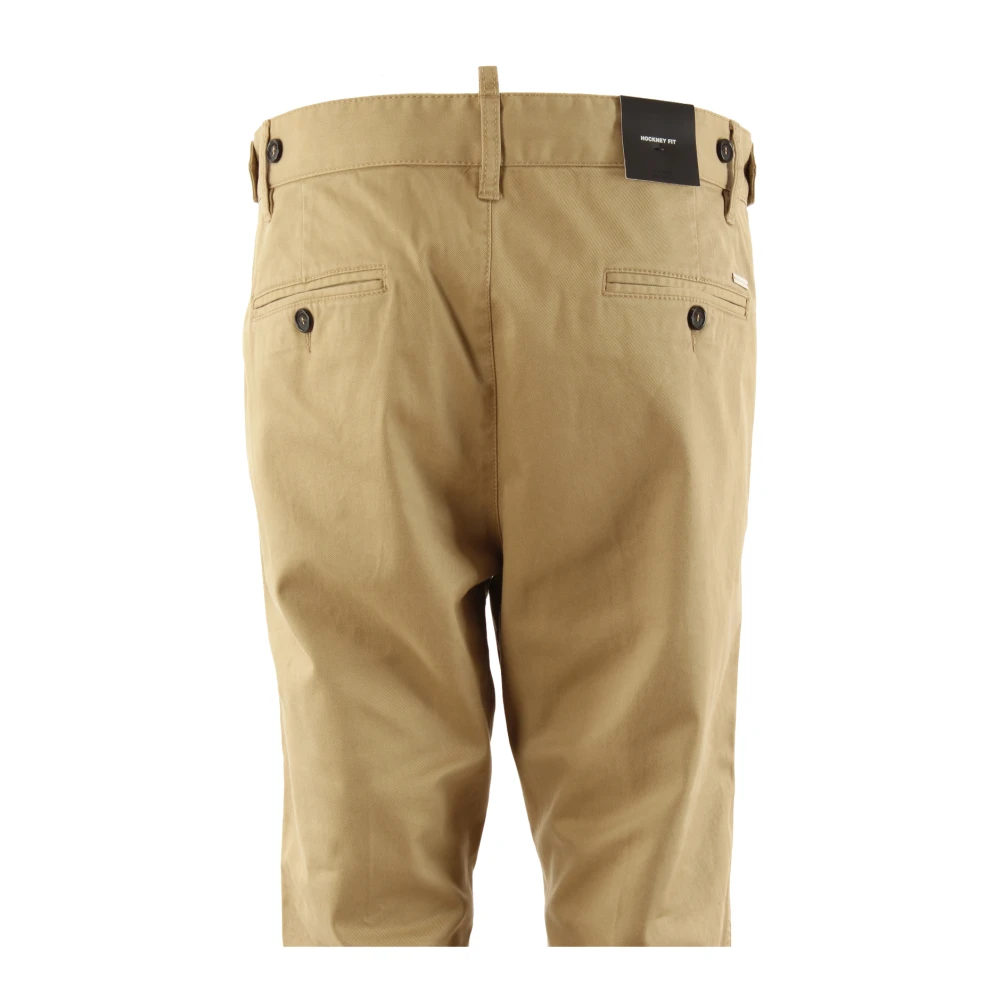 Dsquared2 Beige Herenbroek Hockney Fit Beige Heren