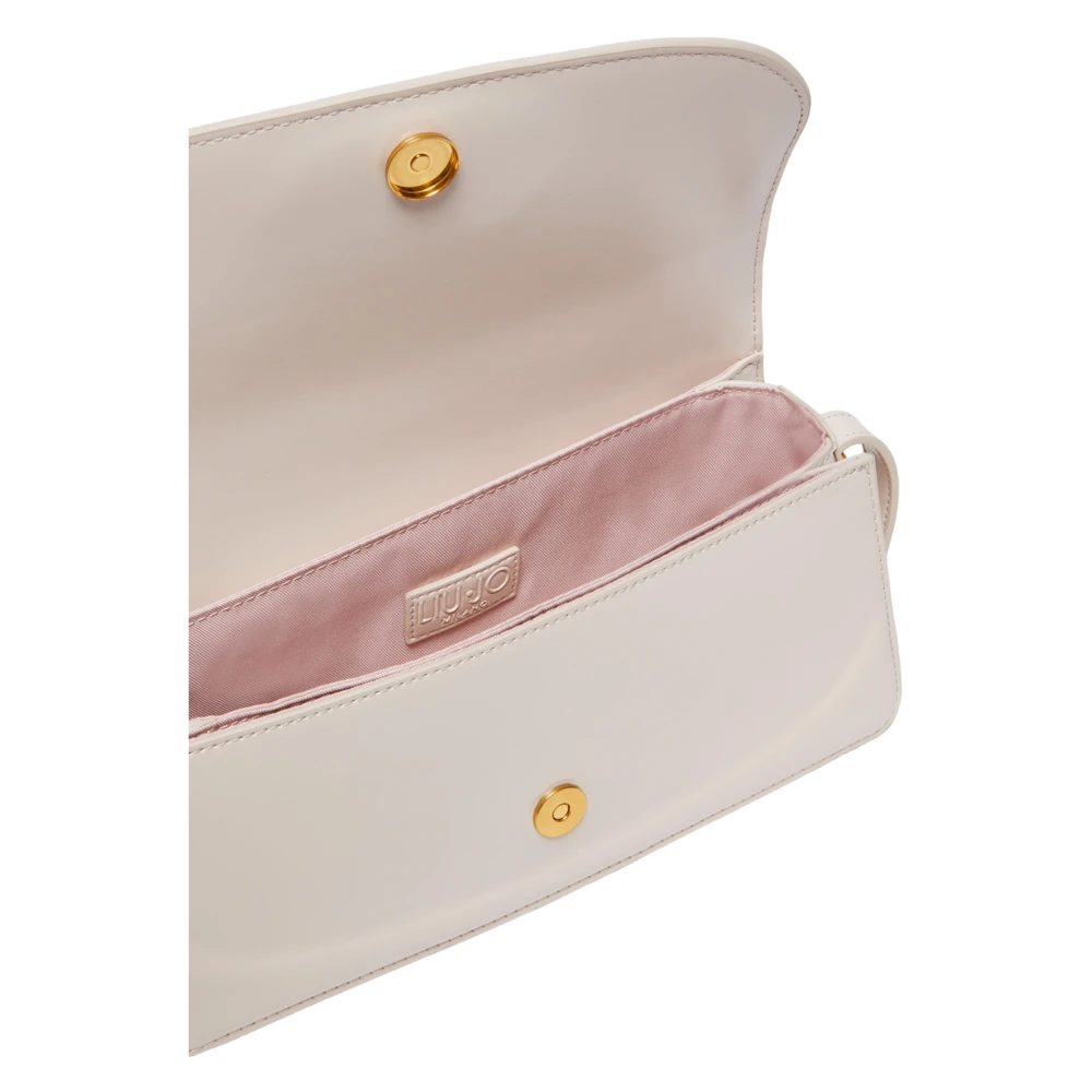 Liu Jo Handtas met metalen logo White Dames