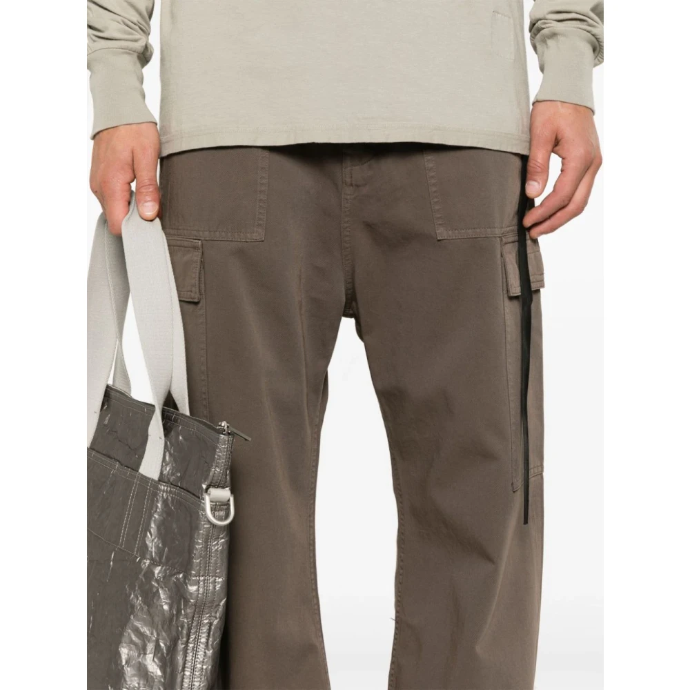 Rick Owens Cargo Broek Gray Heren