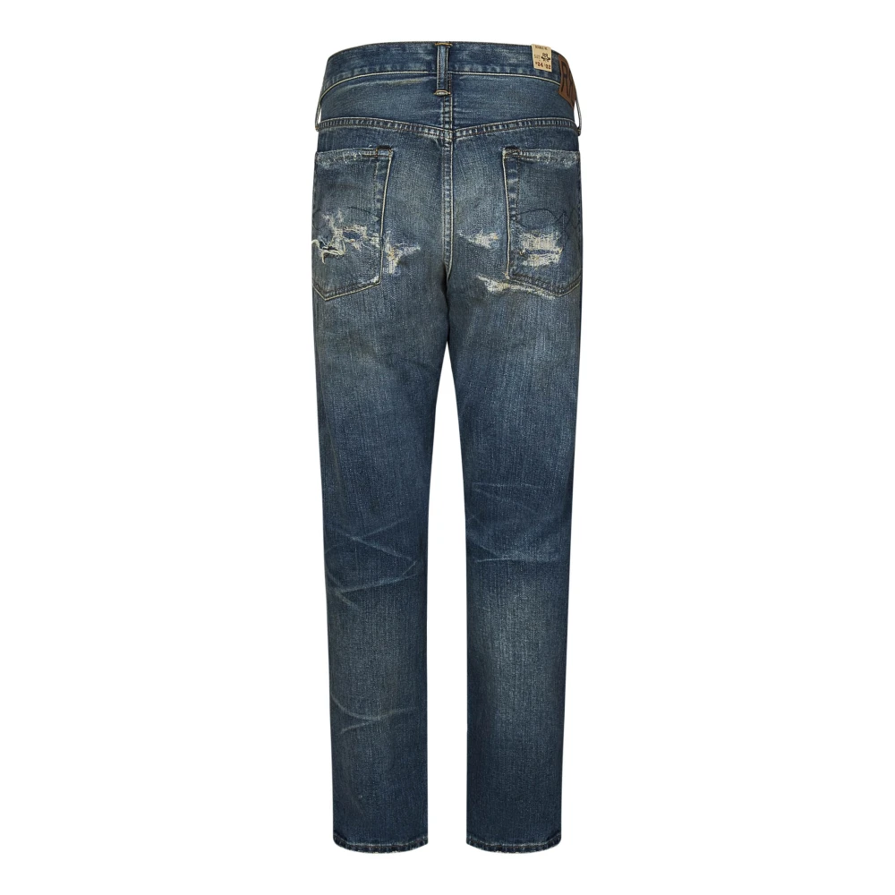 Ralph Lauren RRL Jeans Blauw Blue Heren
