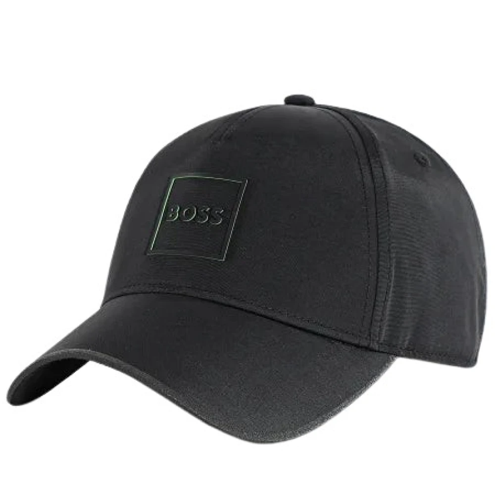 Hugo Men's Black Pyer Cap - Hats & Caps - One Size - Accessories