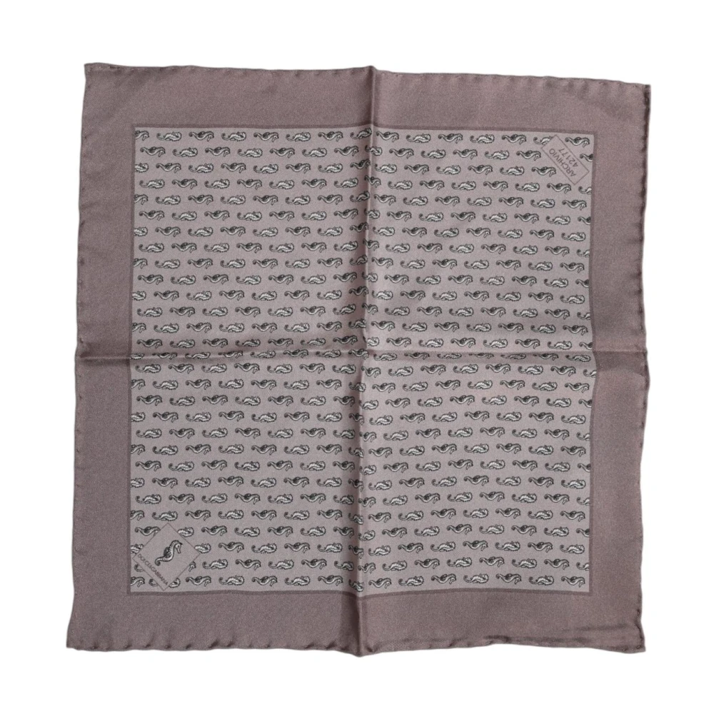 Dolce & Gabbana Uomo Marrone Accessori, Taglia Unica, New,