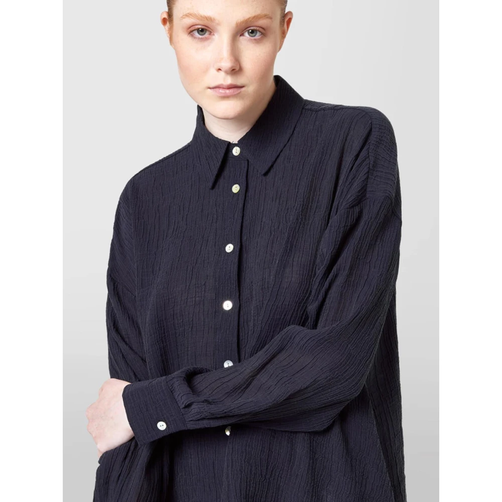 Alpha Studio Stijlvol Overhemd Blue Dames
