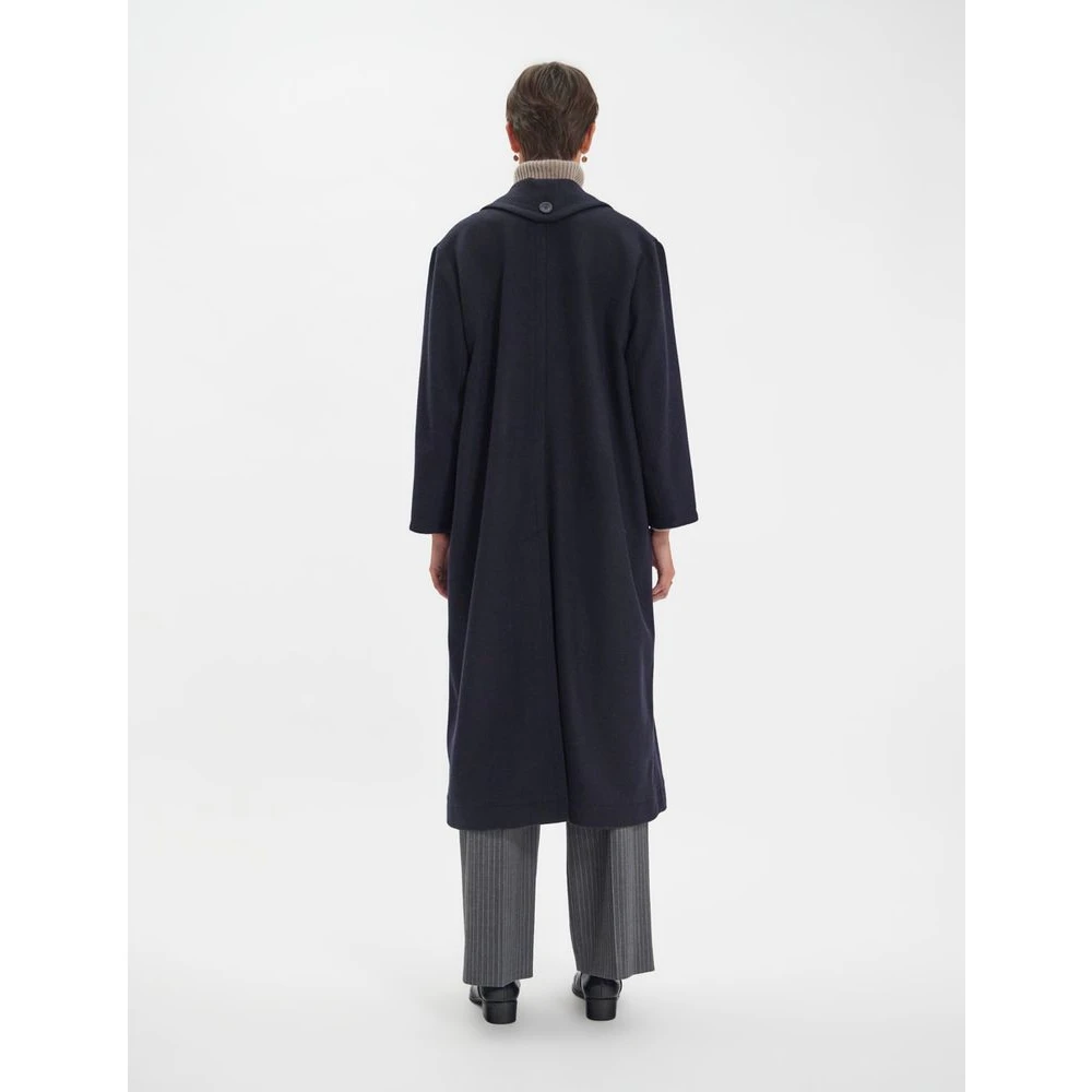 Ines De La Fressange Paris Denise Coat Blue Dames