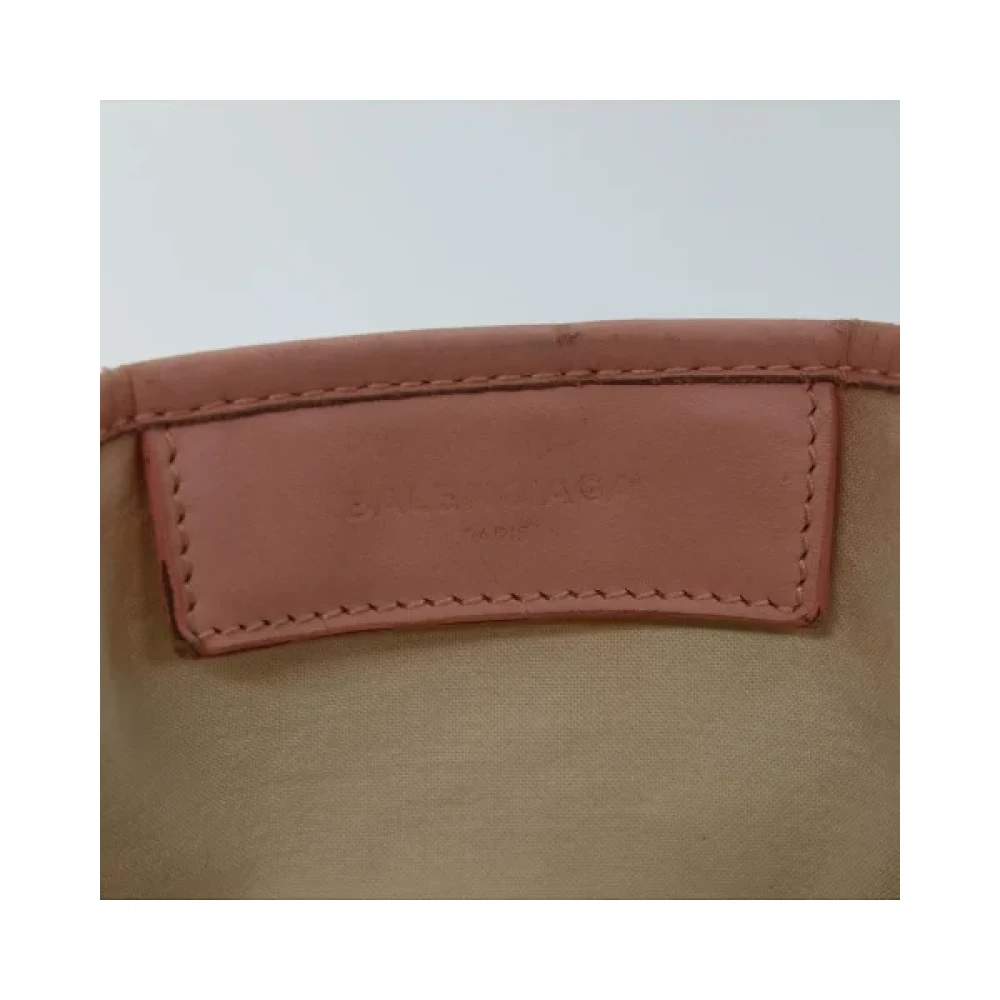 Balenciaga Vintage Pre-owned Canvas balenciaga-bags Pink Dames