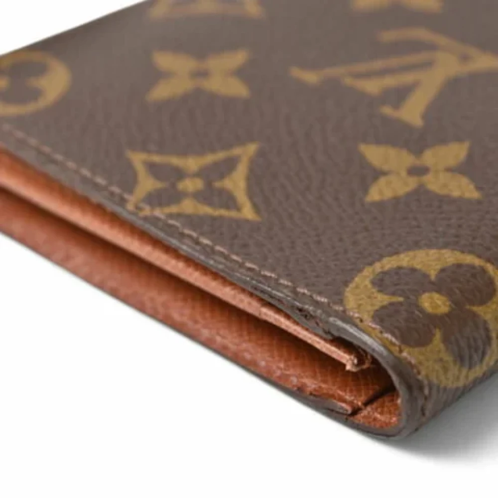 Louis Vuitton Vintage Pre-owned Canvas wallets Brown Dames