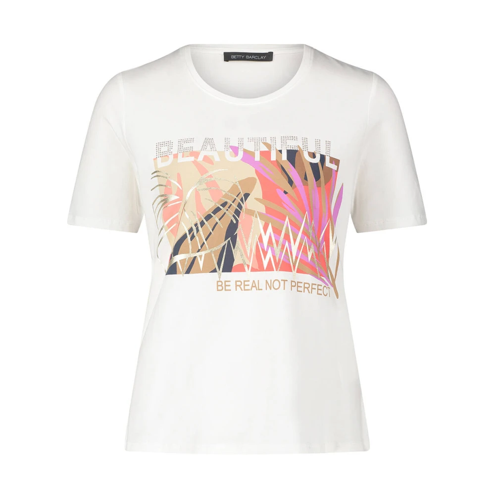 Betty Barclay T-shirt 20561092 White Dames
