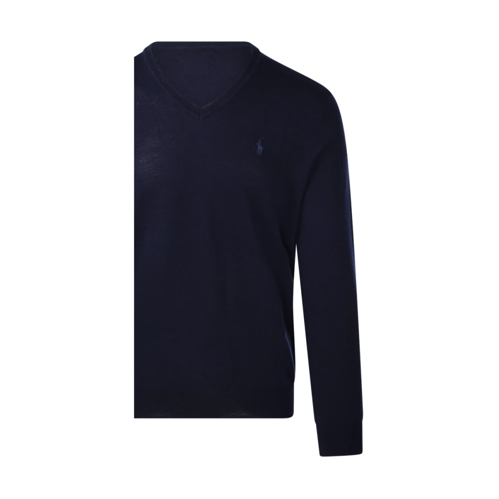 Ralph Lauren Lange Mouw Pullover Blue Heren