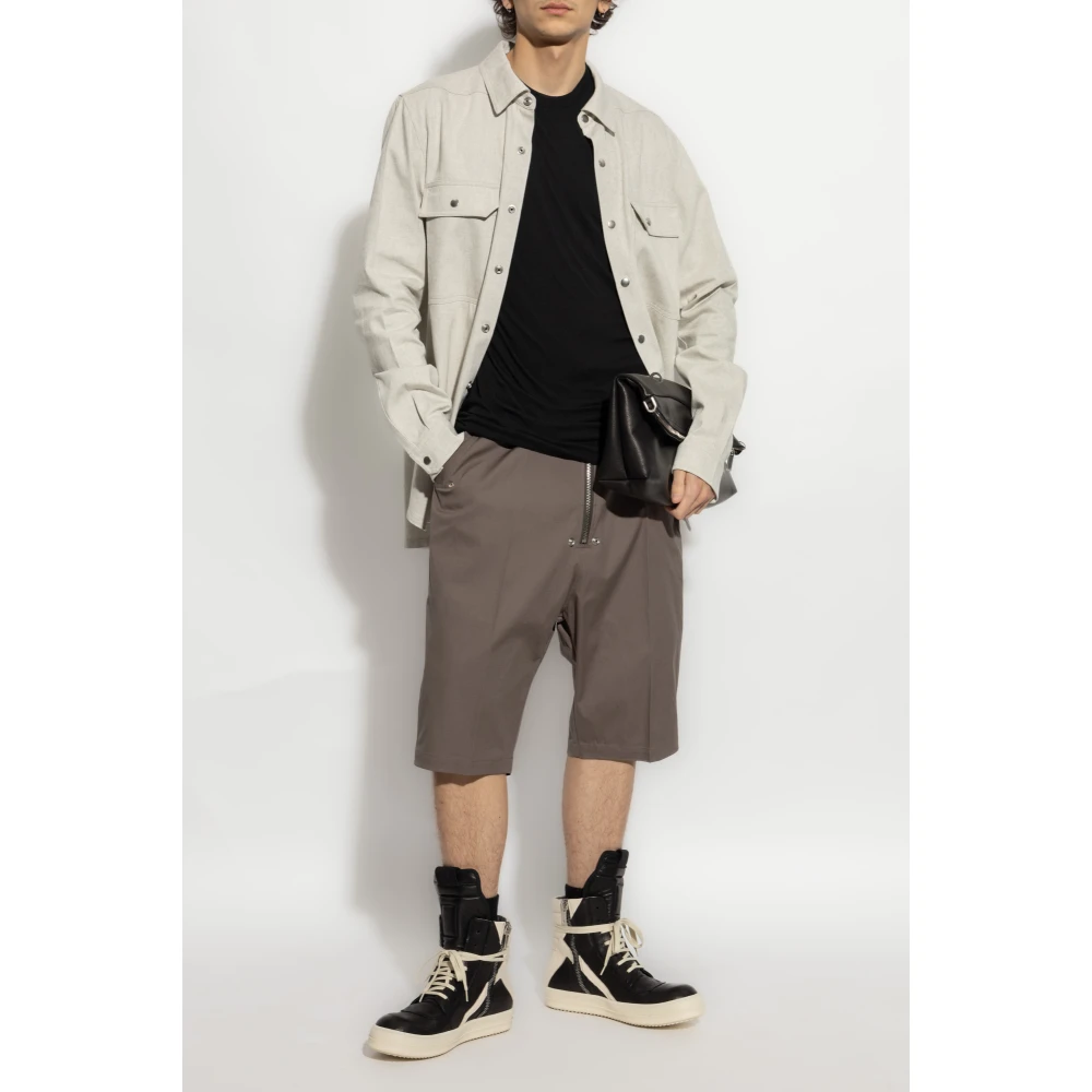 Rick Owens Bela Pods Bermuda Shorts Brown Heren