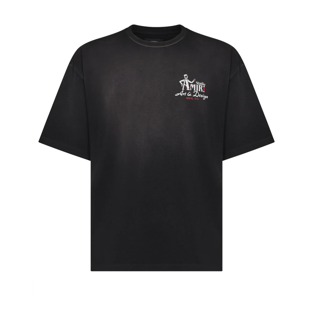 Amiri Men's Black Studio Graphic T-Shirt - T-Shirts - M - Tops