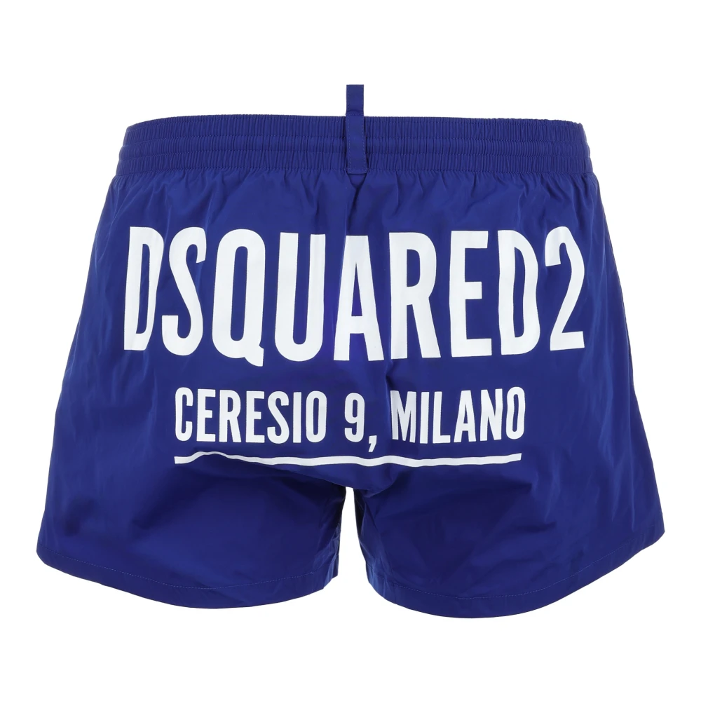 Dsquared2 Boxer Zwembroek Ceresio 9 Milano Blue Heren