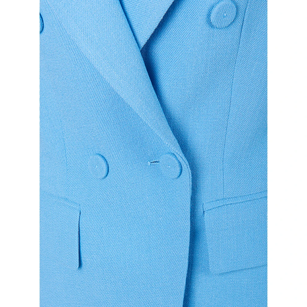 RIANI Blauw getailleerd jasje met dubbele knoopsluiting Blue Dames
