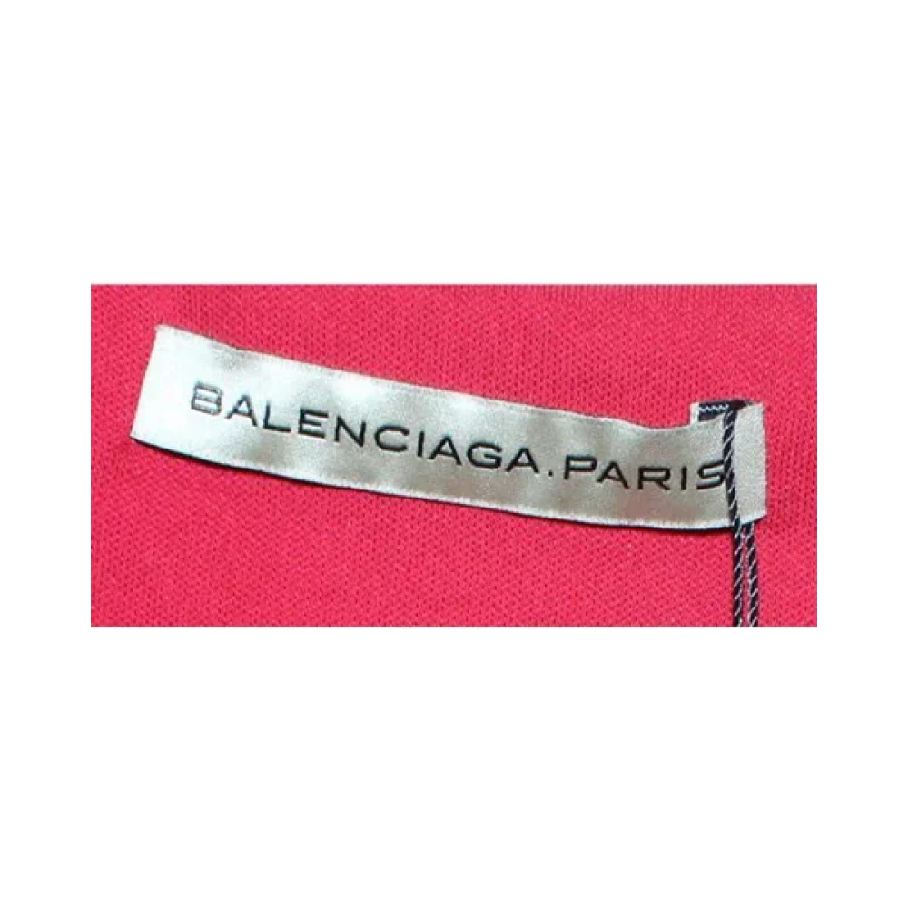 Balenciaga Vintage Pre-owned Fabric dresses Red Dames