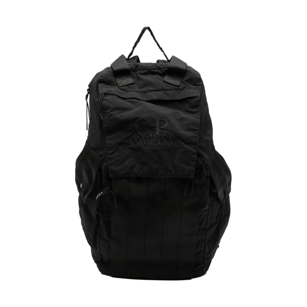 C.p. Company Men's Black Backpack - Backpacks - One Size - Bags