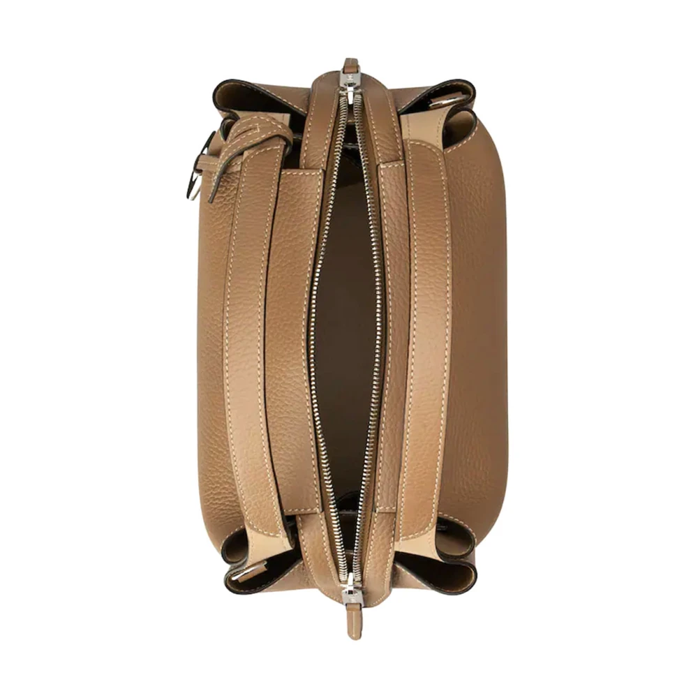 TOD'S Stijlvolle Bowlingtas Brown Dames