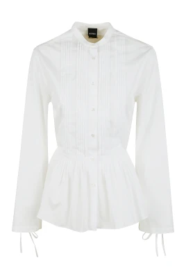 Effortlessly Chic Vit Skjorta
