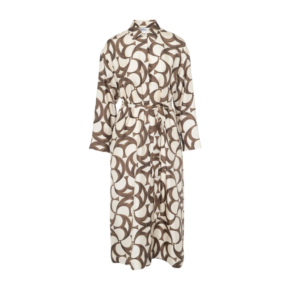 Max Mara Elegante Ileana Jurk Multicolor Dames