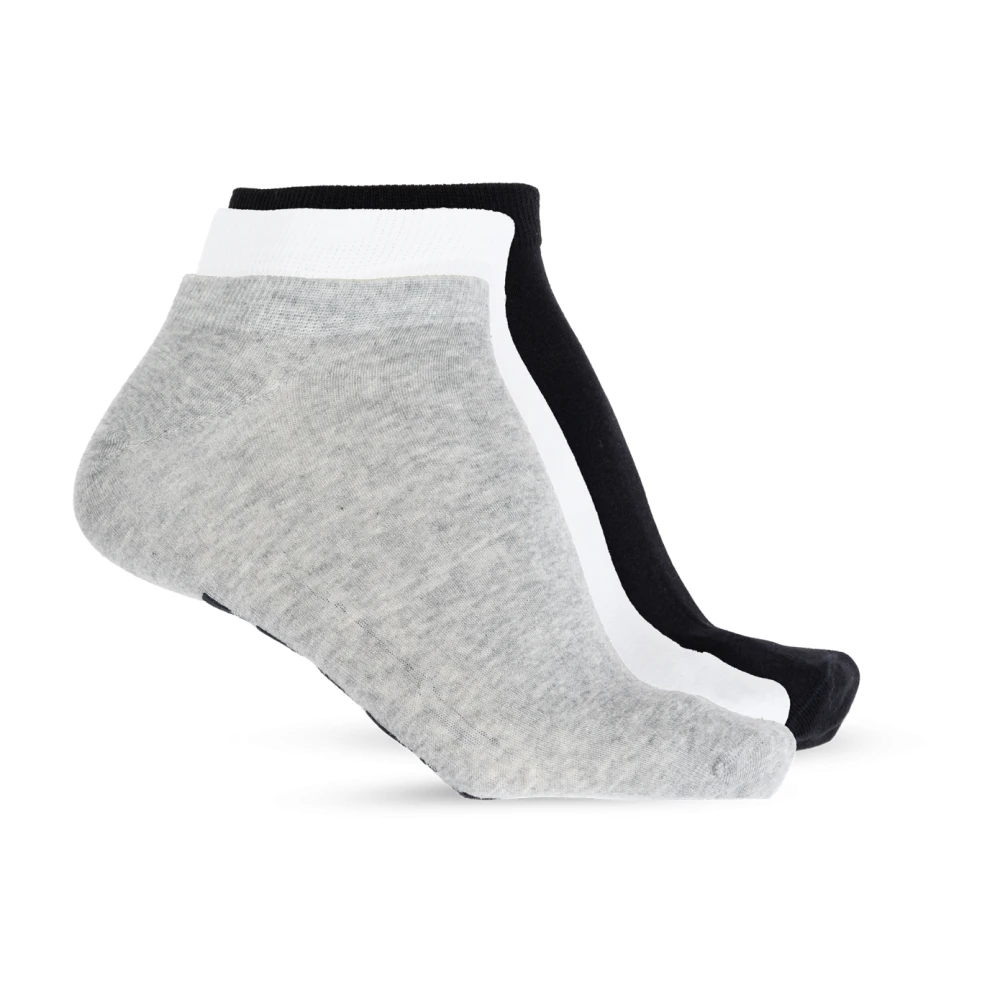 Diesel Herr Multicolor Underkläder L, Bomull, Tre Par Strumpor