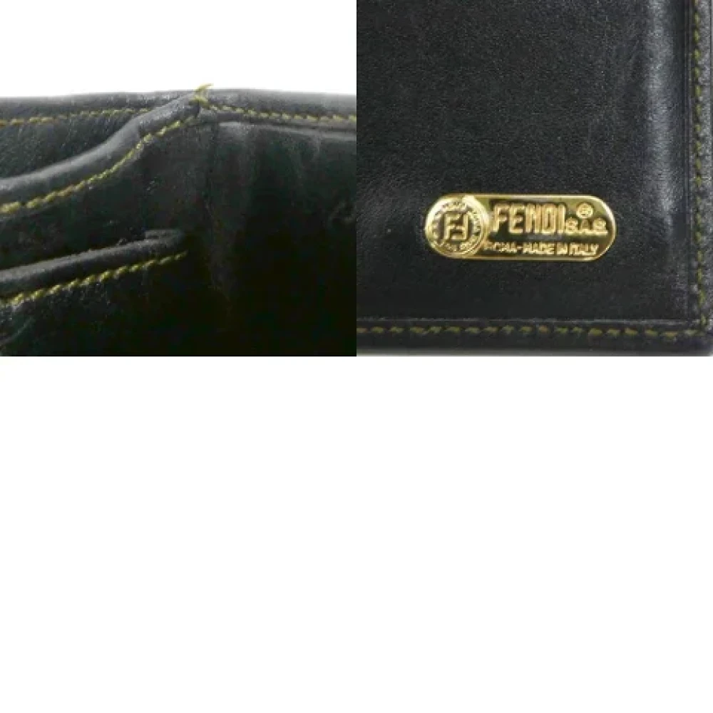 Fendi Vintage Pre-owned Canvas wallets Brown Dames