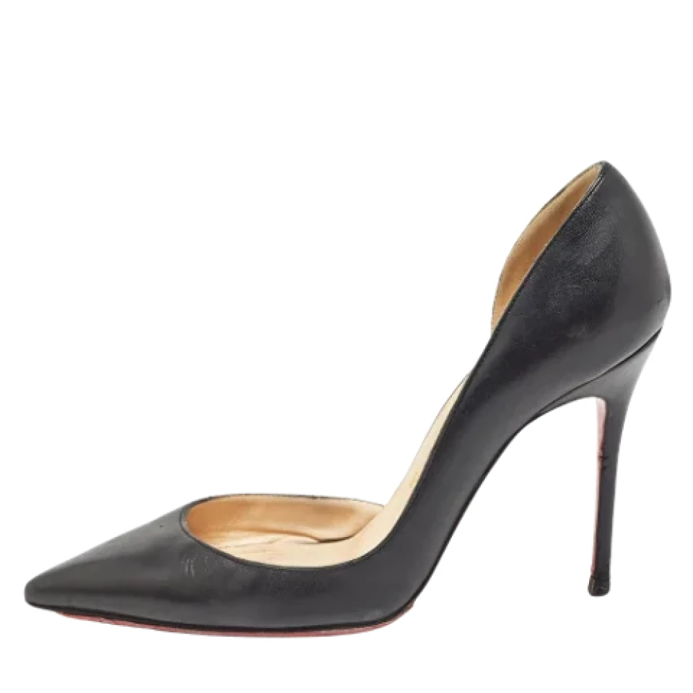 Christian Louboutin Pre-owned Pre-owned Laeder klackskor Black, Dam