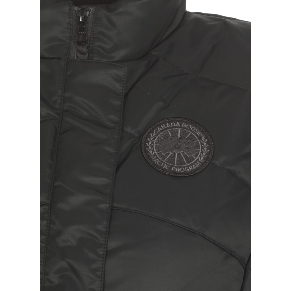 Canada Goose Gewatteerde Zwarte Husky Jas Black Dames