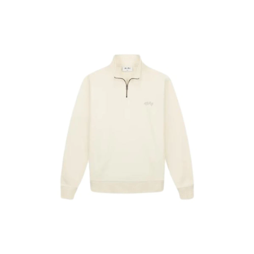 Olaf Hussein Signature Mockneck veelzijdig kledingstuk Beige Dames