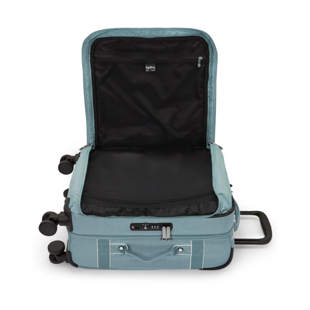 Kipling Spontane Trolley met TSA-slot Green Unisex