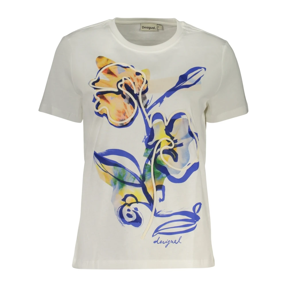 Desigual Femme Blanc Tops, Taille: 38 Fr Ts Zurich