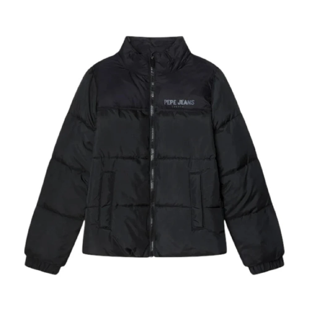 Pepe Jeans Boys Black Winter Jackets, 16 Y, Winterjackets