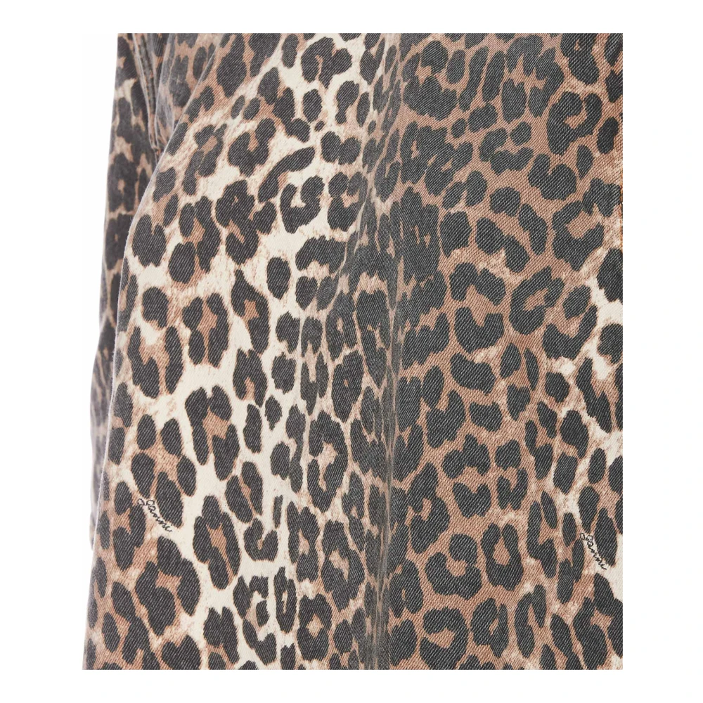 Ganni MultiColour Jurken Brown Dames
