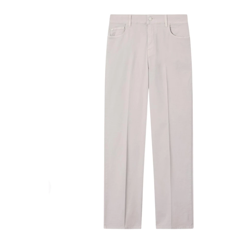 Emporio Armani Vrouw Beige Broeken Dames, W25, Denim, Comfort Denim Jeans