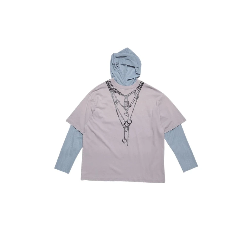Acne Studios Casual Katoenen T-shirt in Verschillende Kleuren Multicolor Heren