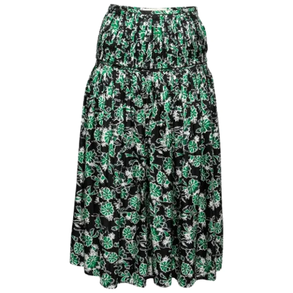 Marni Pre-owned Fabric bottoms Green Dames