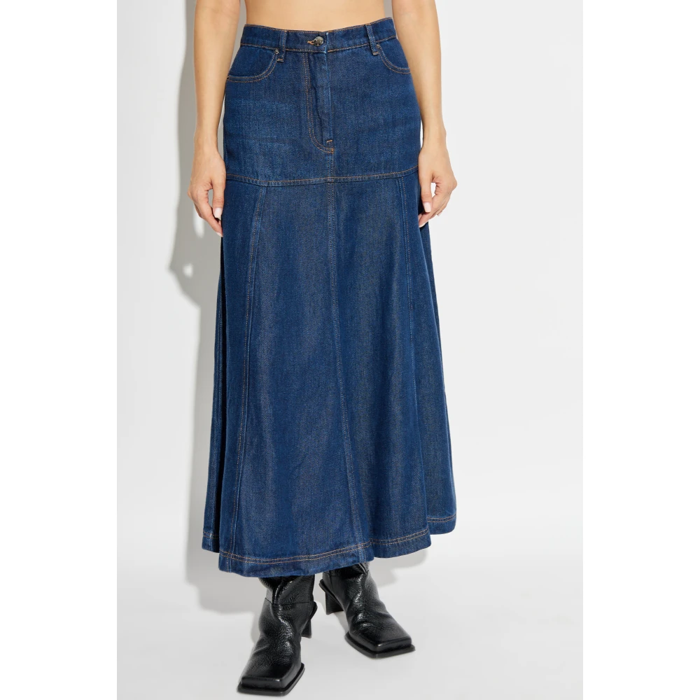 Munthe Denim rok Blue Dames