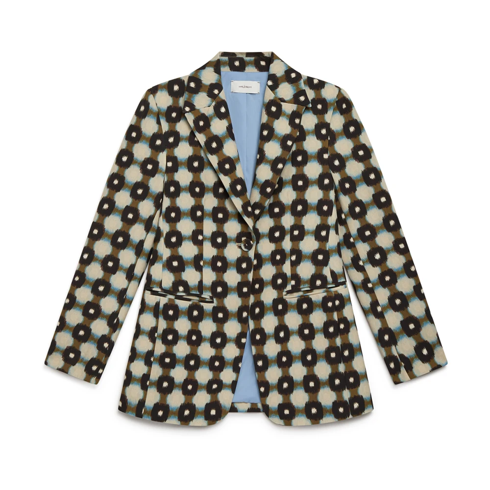 Maliparmi Gedrukte Cady Jas Multicolor Dames