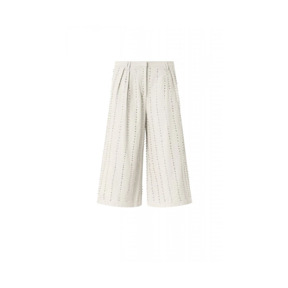 Pinko Women's Gray Babs Shorts - Bermudas - L - Shorts