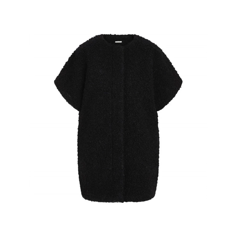 Heartmade Zwarte Cape met Beris Design Black Dames