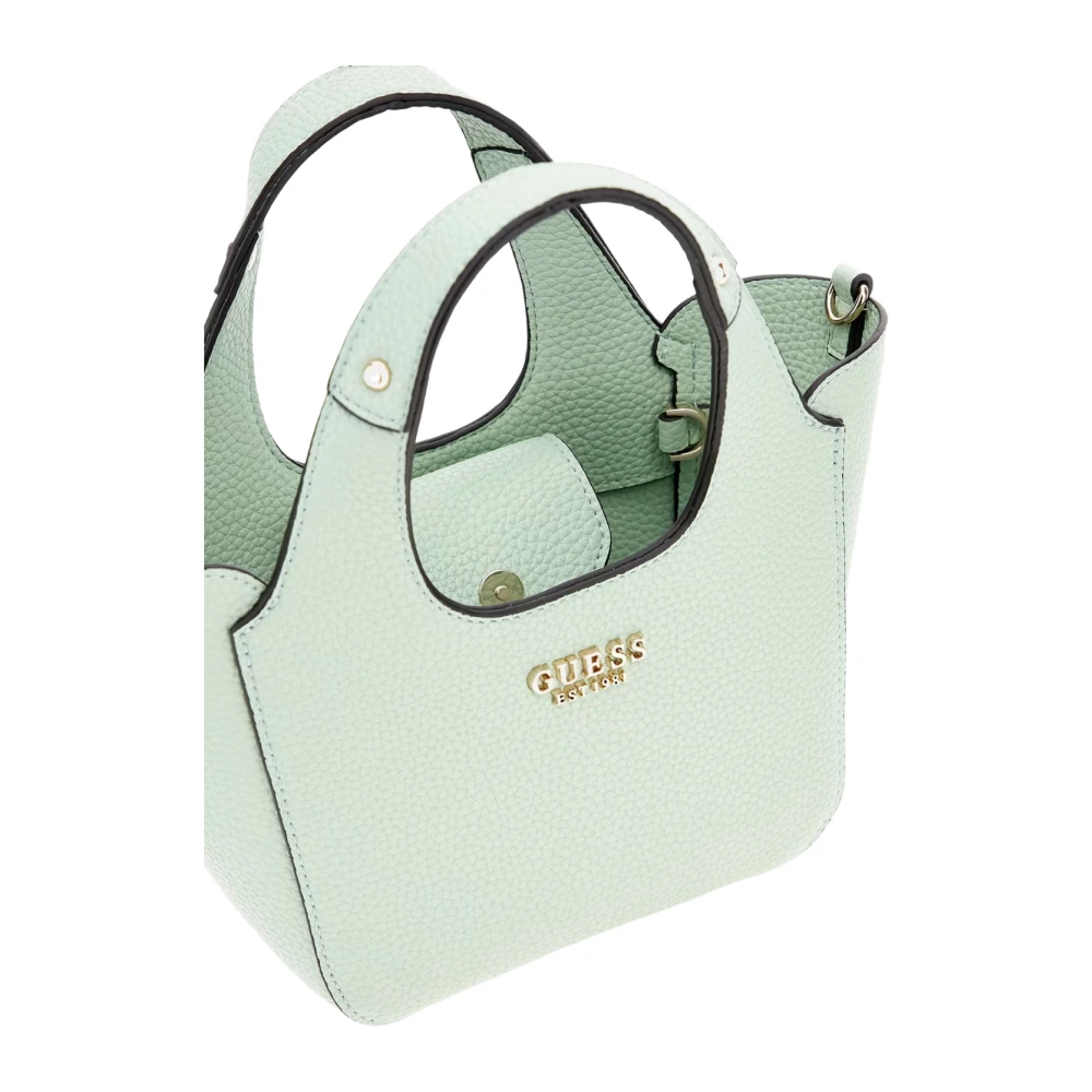 Guess Mini Tote Tas in Celadon Green Dames