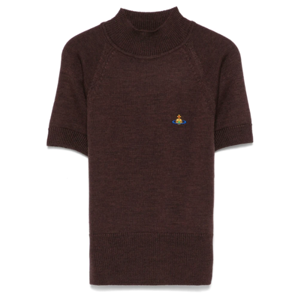 Vivienne Westwood Bruine Turtleneck Top voor Vrouwen Brown Dames