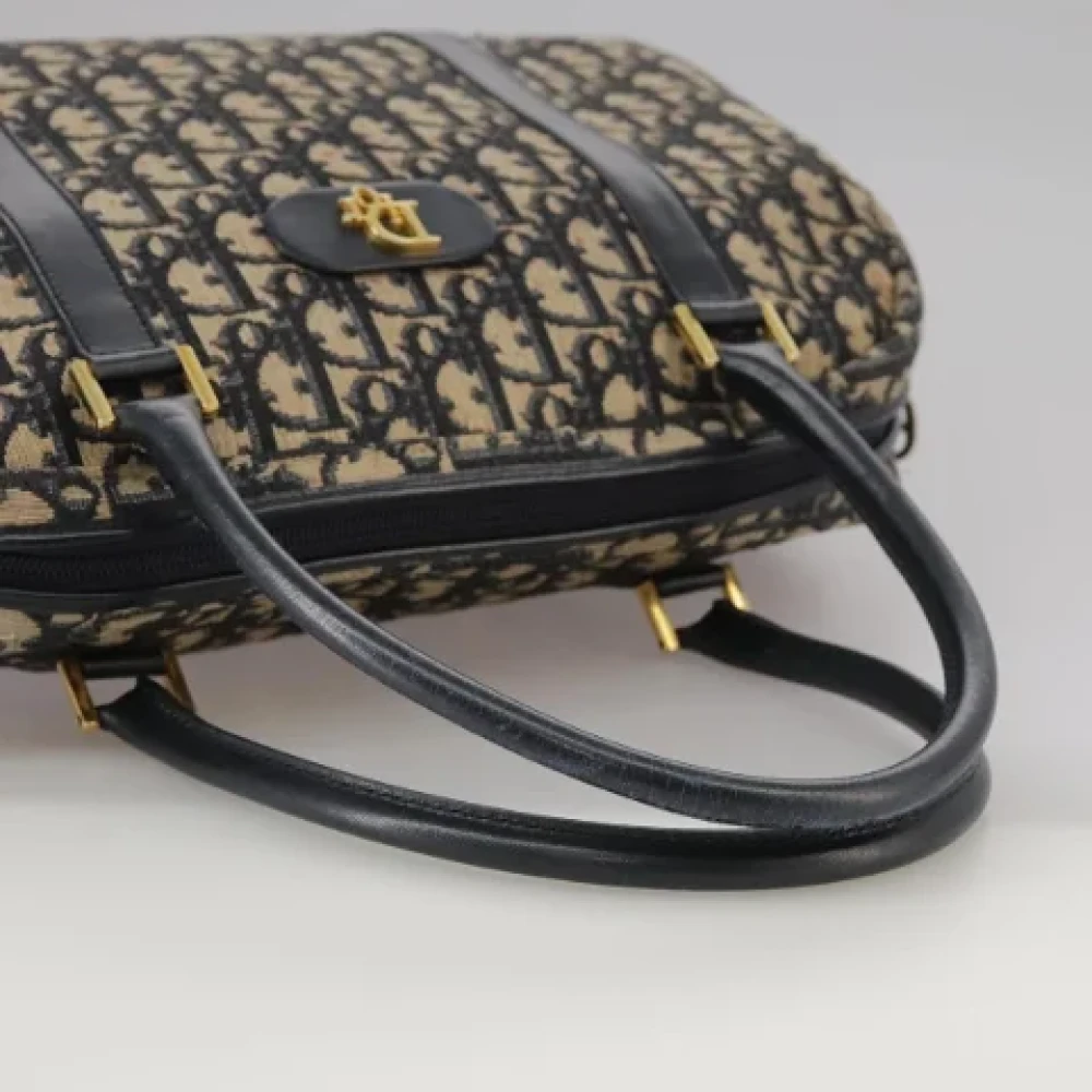 Dior Vintage Pre-owned Canvas dior-bags Blue Dames
